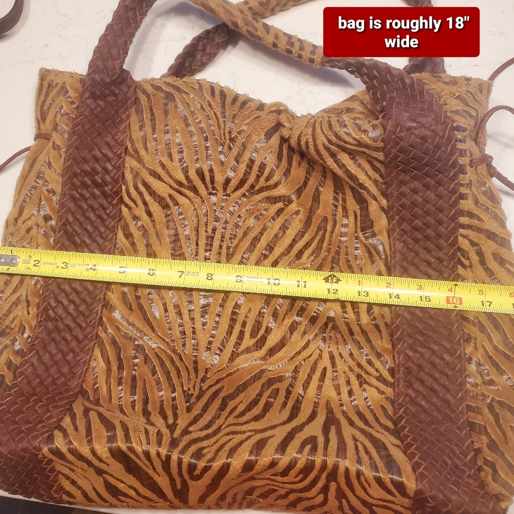 Animal-esque Brown Bag-Pocketbook